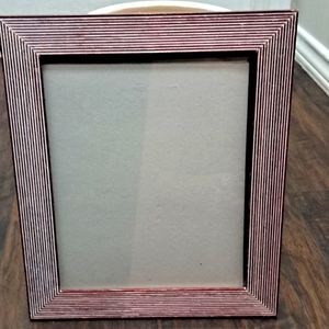 Wood Picture Frame with Matte 8x10